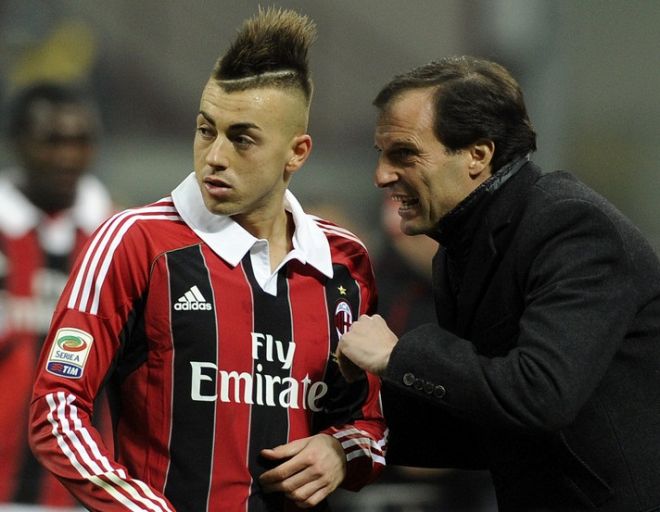 Stephan+El+Shaarawy+AC+Milan+v+Lazio+Serie