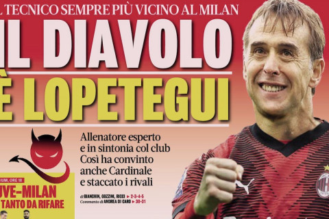 Причина, почему Лопетеги является фаворитом № 1 на пост главного тренера «Милана»