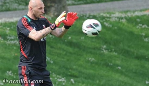 Abbiati allenamento