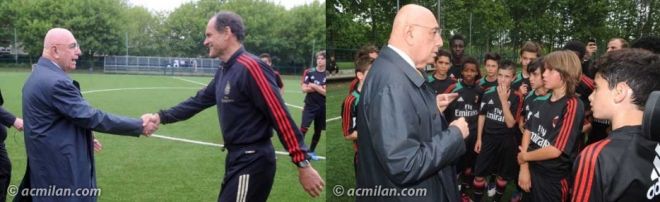 ADRIANO GALLIANI E WALTER DE VECCHI, ALLENATORE DEI GIOVANISSIMI NAZIONALI