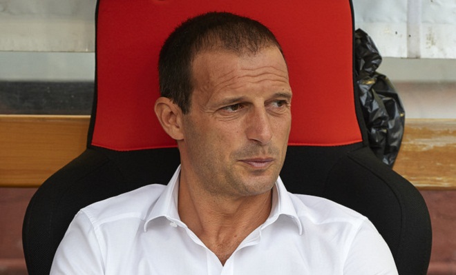 Massimiliano+Allegri+Valencia+v+AC+Milan+Pre+oOfkX_Rp3X4x