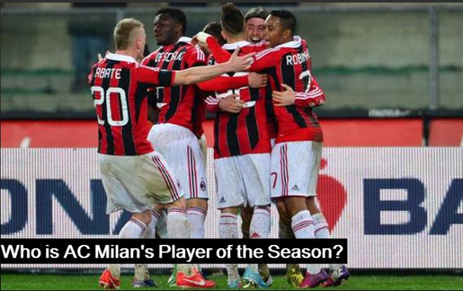 Who is AC Milan's Player of the Season