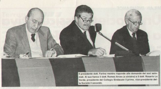 Romeo Arces, Giuseppe Farina e Rosario Lo Verde (1983-84)